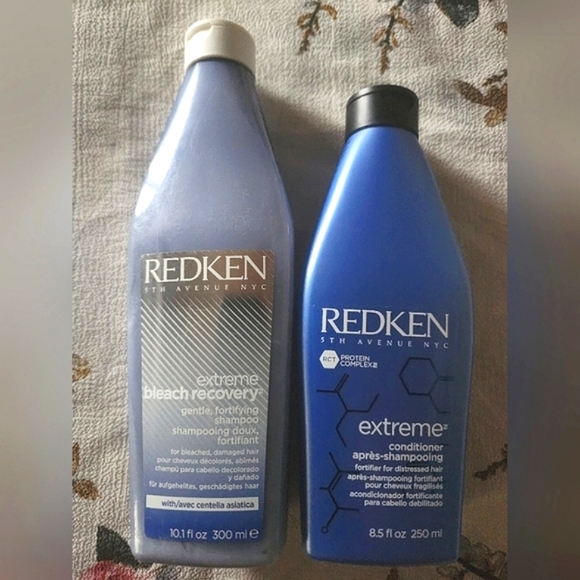 Redken Extreme: Shampoo & Conditioner for Distressed Hair ~New ☆Rare, HTF, VHTF☆ - Picture 1 of 2